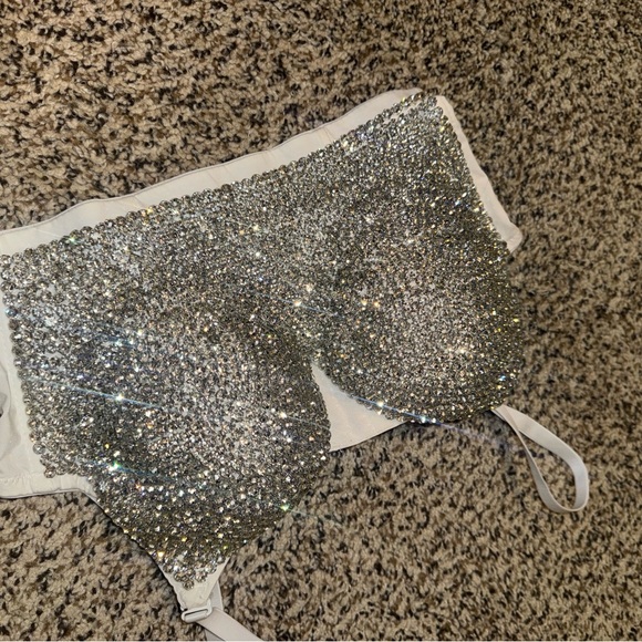 Rhinestone Embellished Women's Top - Picture 3 of 8